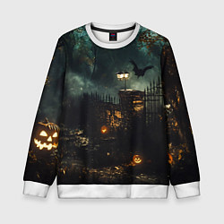 Детский свитшот Ночь тыкв и теней