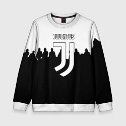 Свитшот детский Ювентус команды, цвет: 3D-белый
