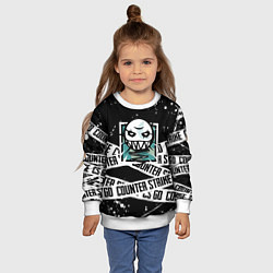 Свитшот детский Counter strike game, цвет: 3D-белый — фото 2