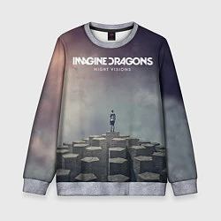 Свитшот детский Imagine Dragons: Night Visions, цвет: 3D-меланж