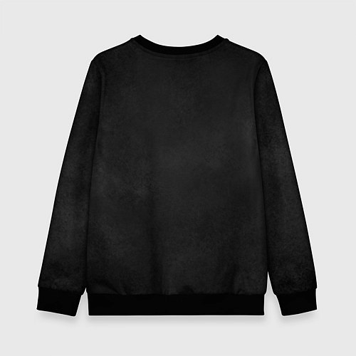 Детский свитшот Черная кошка / 3D-Черный – фото 2