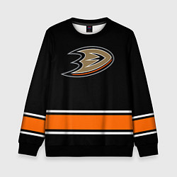 Свитшот детский Anaheim Ducks Selanne, цвет: 3D-черный