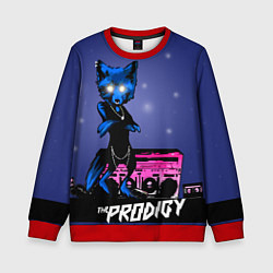 Свитшот детский The Prodigy: Night Fox, цвет: 3D-красный