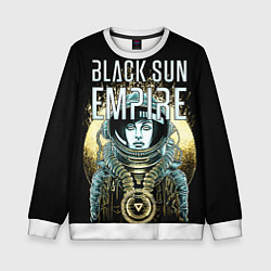 Свитшот детский Black Sun Empire, цвет: 3D-белый