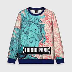 Свитшот детский Linkin Park: Sky Girl, цвет: 3D-синий