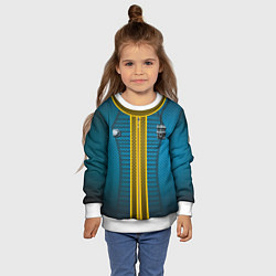 Свитшот детский Overalls 111, цвет: 3D-белый — фото 2