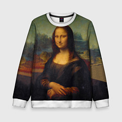 Детский свитшот Леонардо да Винчи - Мона Лиза