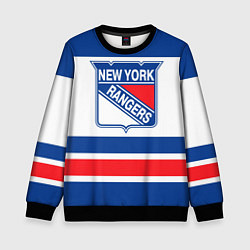 Свитшот детский New York Rangers, цвет: 3D-черный