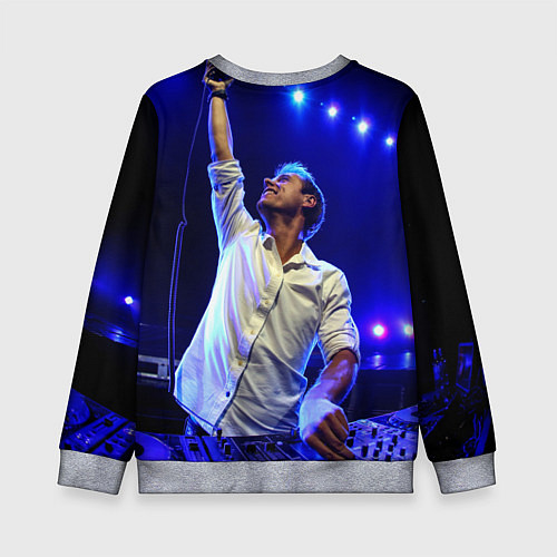 Детский свитшот Armin Van Buuren / 3D-Меланж – фото 2
