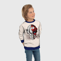 Свитшот детский Pirate Station: Pink Side, цвет: 3D-синий — фото 2