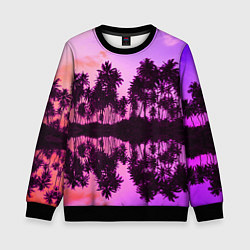 Свитшот детский Hawaii dream, цвет: 3D-черный