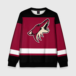 Свитшот детский Arizona Coyotes, цвет: 3D-черный