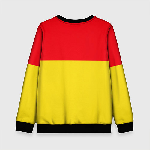 Детский свитшот Сборная Испании: Евро 2016 / 3D-Черный – фото 2