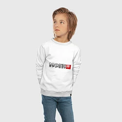 Свитшот хлопковый детский Mass Effect 3, цвет: белый — фото 2