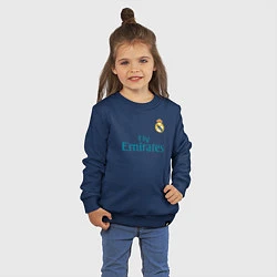 Свитшот хлопковый детский Real Madrid: Ronaldo 07, цвет: тёмно-синий — фото 2