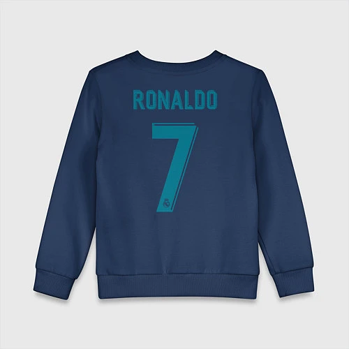 Детский свитшот Real Madrid: Ronaldo 07 / Тёмно-синий – фото 2