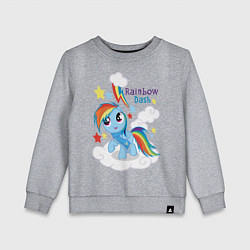 Детский свитшот Rainbow Dash