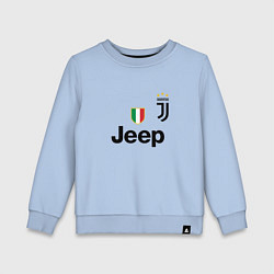 Свитшот хлопковый детский Ronaldo: Juve Sport, цвет: мягкое небо