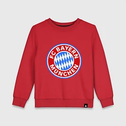 Свитшот хлопковый детский Bayern Munchen FC, цвет: красный
