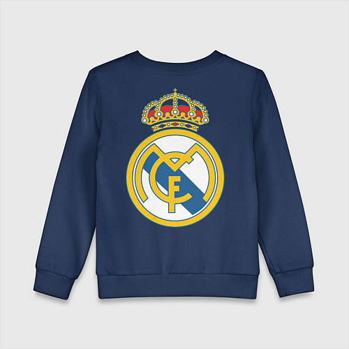 Детский свитшот Real Madrid FC / Тёмно-синий – фото 2