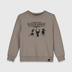 Свитшот хлопковый детский HOLLOW KNIGHT, цвет: утренний латте