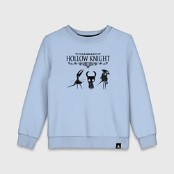 Свитшот хлопковый детский HOLLOW KNIGHT, цвет: мягкое небо