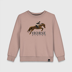 Детский свитшот HORSE RIDING