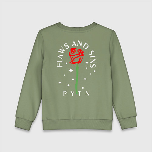 Детский свитшот Payton Moormeie / Авокадо – фото 2