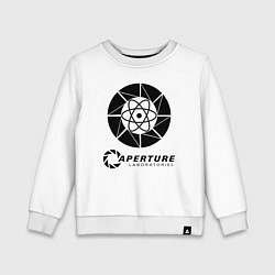 Свитшот хлопковый детский PORTAL, цвет: белый
