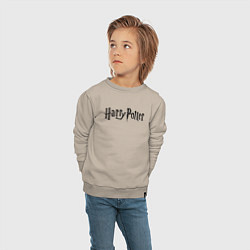 Свитшот хлопковый детский Harry Potter, цвет: миндальный — фото 2