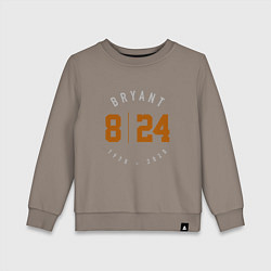 Свитшот хлопковый детский Kobe Bryant, цвет: утренний латте