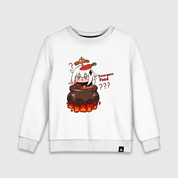 Детский свитшот Genshin Impact Paimon food