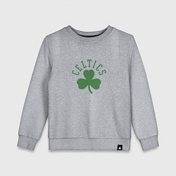 Свитшот хлопковый детский Boston Celtics, цвет: меланж