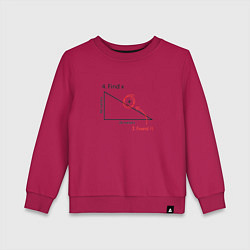 Детский свитшот Find X, найдите X