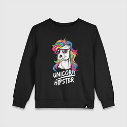 Детский свитшот Unicorn hipster