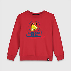Свитшот хлопковый детский CLUCKIN BELL GTA, цвет: красный