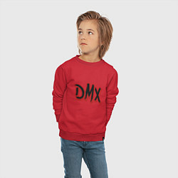 Свитшот хлопковый детский DMX Rap, цвет: красный — фото 2