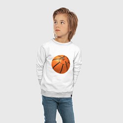 Свитшот хлопковый детский Basketball Wu-Tang, цвет: белый — фото 2