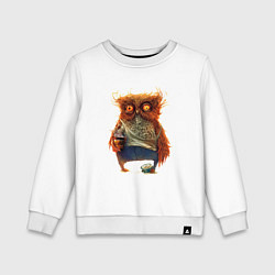 Детский свитшот Замученный уставший