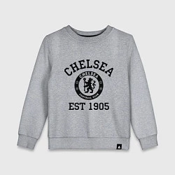 Свитшот хлопковый детский Chelsea 1905, цвет: меланж