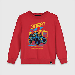 Детский свитшот Авто внедорожник