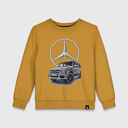 Детский свитшот Mercedes Gelendwagen G63 AMG G-class G400d