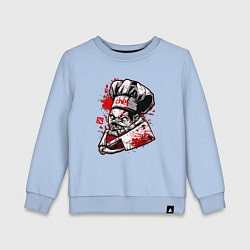 Свитшот хлопковый детский DOTA 2 ПУДЖ PUDGE, цвет: мягкое небо
