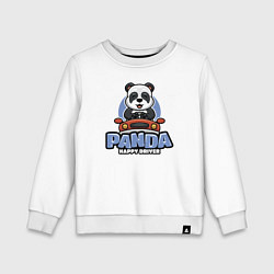 Детский свитшот Panda Happy driver