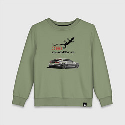 Детский свитшот Audi quattro Lizard