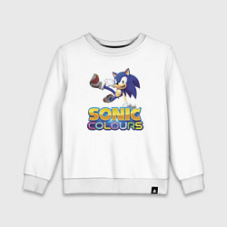 Детский свитшот Sonic Colours Hedgehog Video game