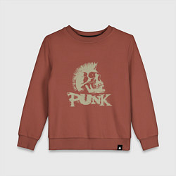 Детский свитшот Punk Skull
