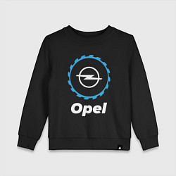 Свитшот хлопковый детский Opel в стиле Top Gear, цвет: черный