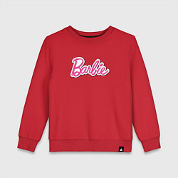 Детский свитшот Barbie logo