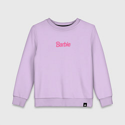 Детский свитшот Barbie mini logo